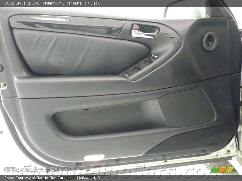 Millennium Silver Metallic / Black 2002 Lexus GS 300