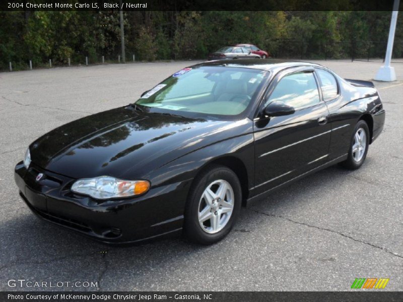 Black / Neutral 2004 Chevrolet Monte Carlo LS