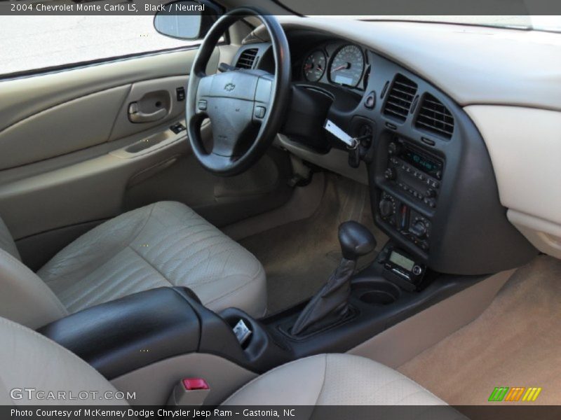 Black / Neutral 2004 Chevrolet Monte Carlo LS