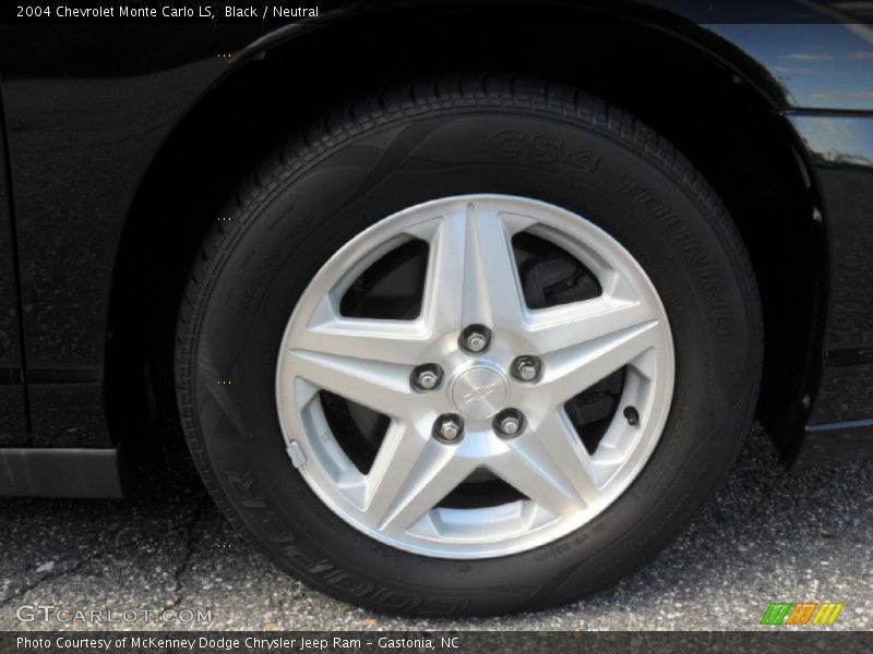 Black / Neutral 2004 Chevrolet Monte Carlo LS