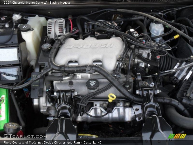 Black / Neutral 2004 Chevrolet Monte Carlo LS