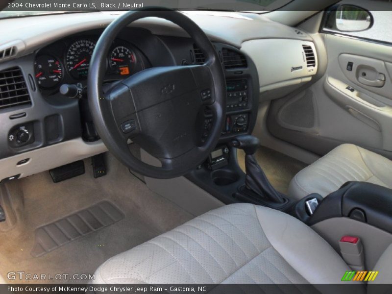 Black / Neutral 2004 Chevrolet Monte Carlo LS