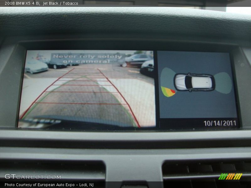 Jet Black / Tobacco 2008 BMW X5 4.8i