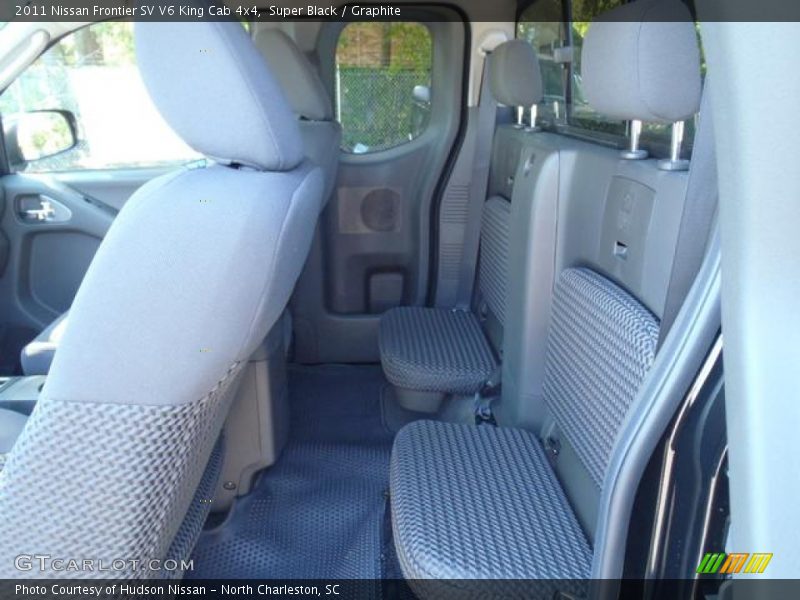 Super Black / Graphite 2011 Nissan Frontier SV V6 King Cab 4x4