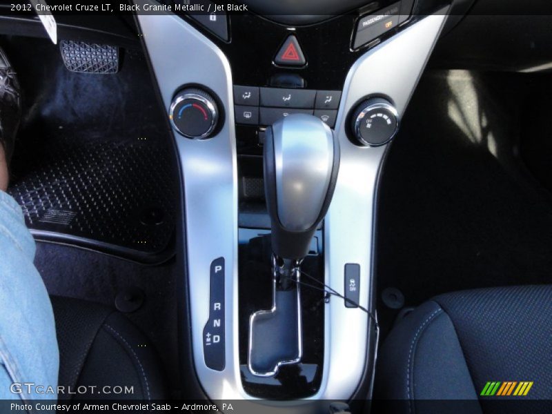 Black Granite Metallic / Jet Black 2012 Chevrolet Cruze LT