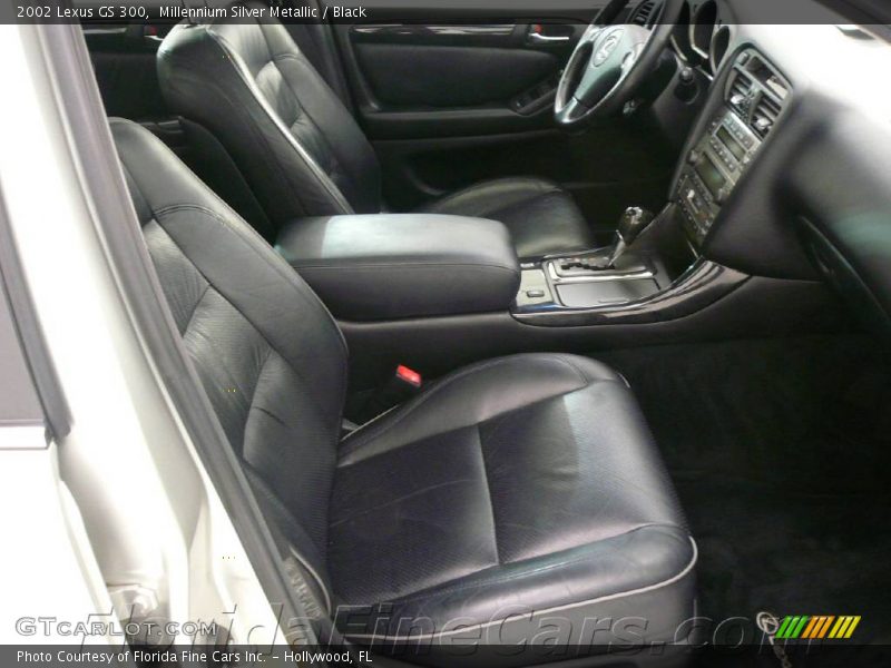 Millennium Silver Metallic / Black 2002 Lexus GS 300