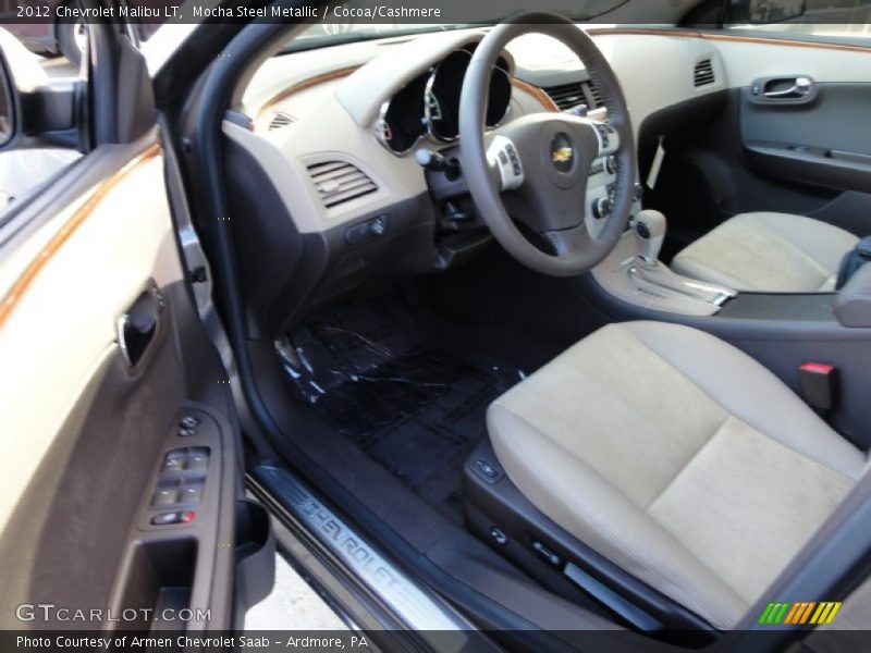 Mocha Steel Metallic / Cocoa/Cashmere 2012 Chevrolet Malibu LT