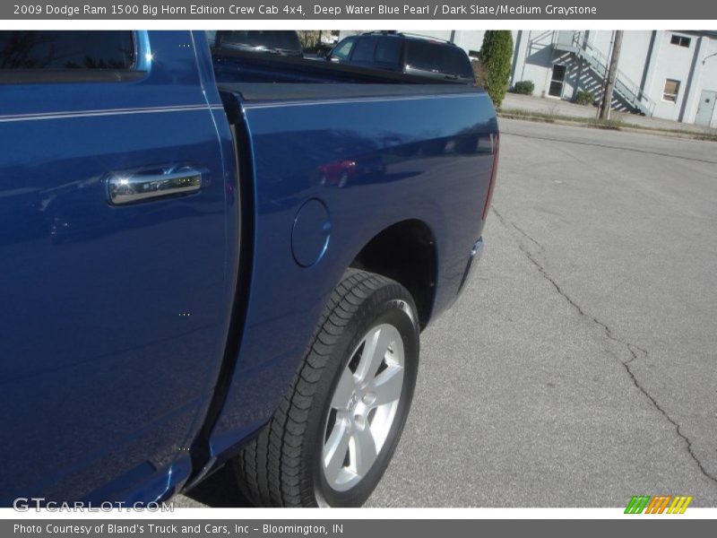 Deep Water Blue Pearl / Dark Slate/Medium Graystone 2009 Dodge Ram 1500 Big Horn Edition Crew Cab 4x4