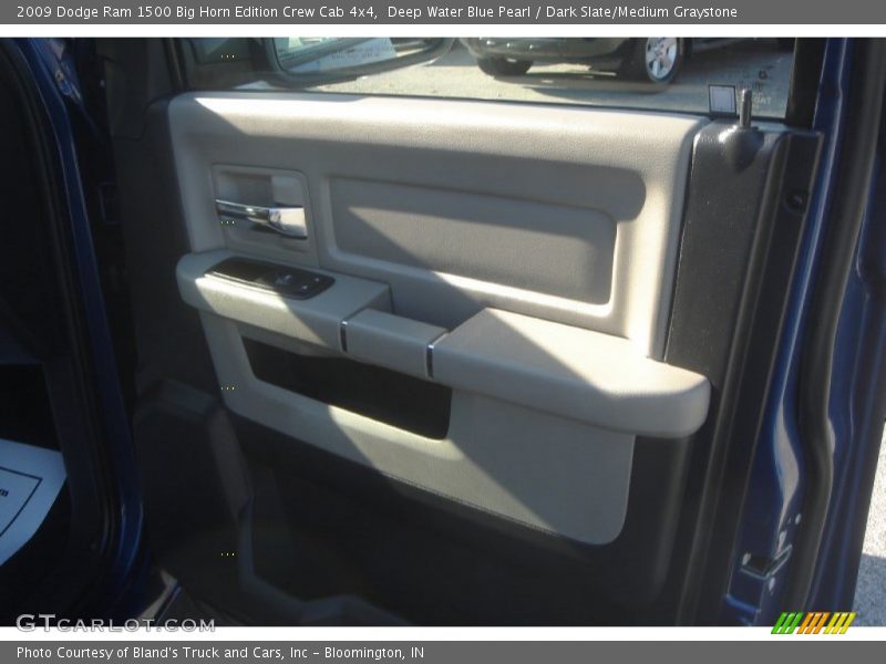Deep Water Blue Pearl / Dark Slate/Medium Graystone 2009 Dodge Ram 1500 Big Horn Edition Crew Cab 4x4