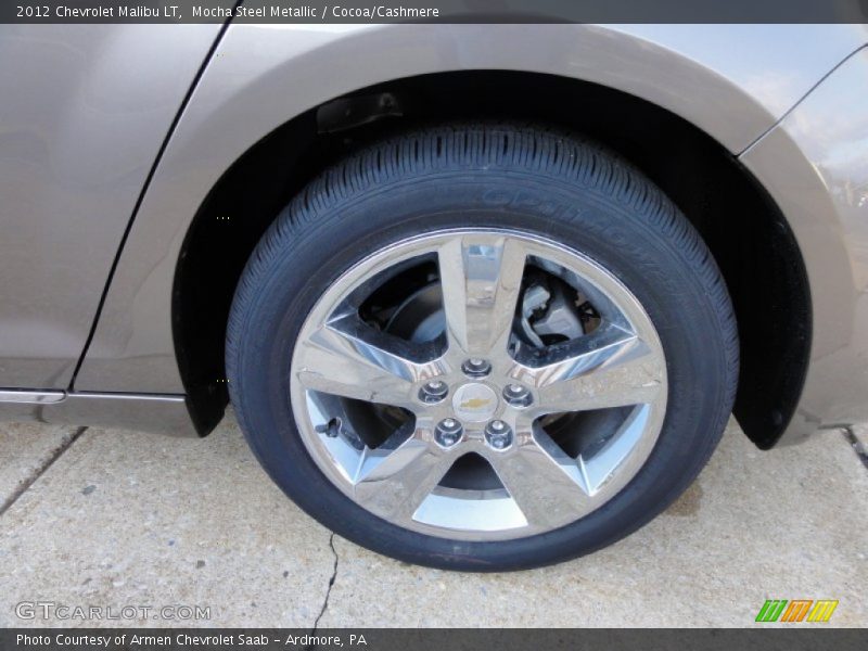 Mocha Steel Metallic / Cocoa/Cashmere 2012 Chevrolet Malibu LT