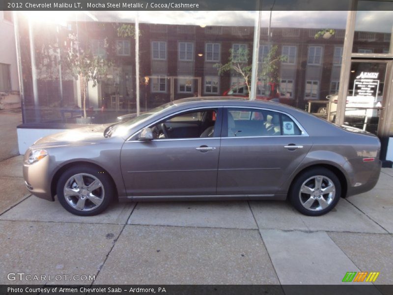 Mocha Steel Metallic / Cocoa/Cashmere 2012 Chevrolet Malibu LT