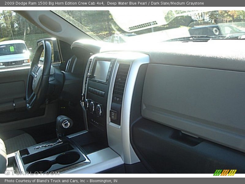 Deep Water Blue Pearl / Dark Slate/Medium Graystone 2009 Dodge Ram 1500 Big Horn Edition Crew Cab 4x4