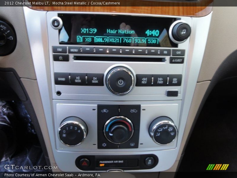 Audio System of 2012 Malibu LT