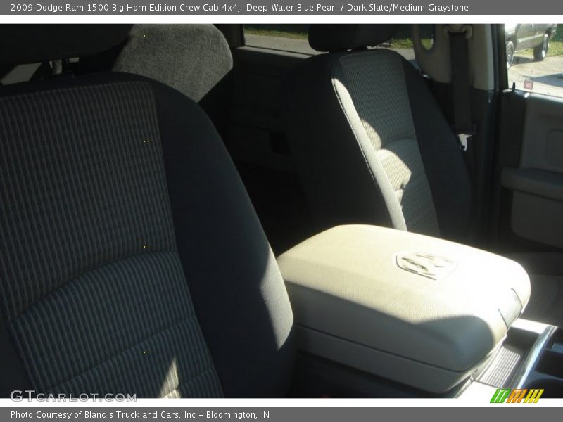 Deep Water Blue Pearl / Dark Slate/Medium Graystone 2009 Dodge Ram 1500 Big Horn Edition Crew Cab 4x4