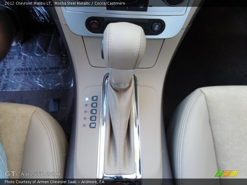  2012 Malibu LT 6 Speed Automatic Shifter