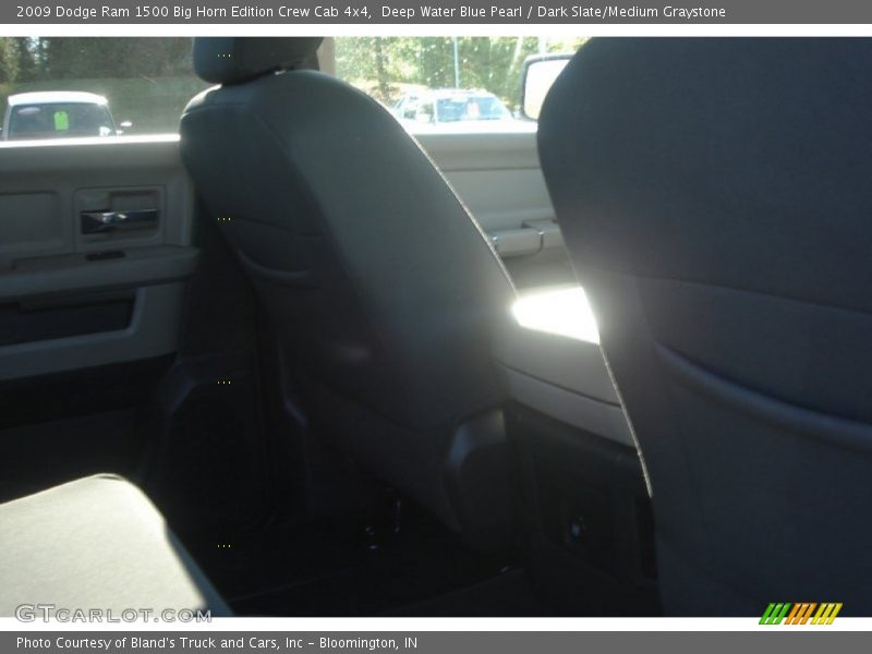 Deep Water Blue Pearl / Dark Slate/Medium Graystone 2009 Dodge Ram 1500 Big Horn Edition Crew Cab 4x4