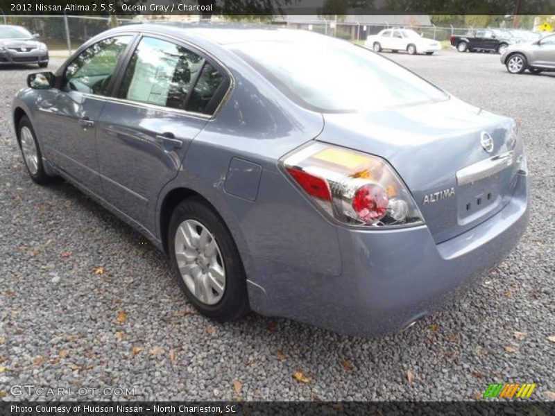Ocean Gray / Charcoal 2012 Nissan Altima 2.5 S