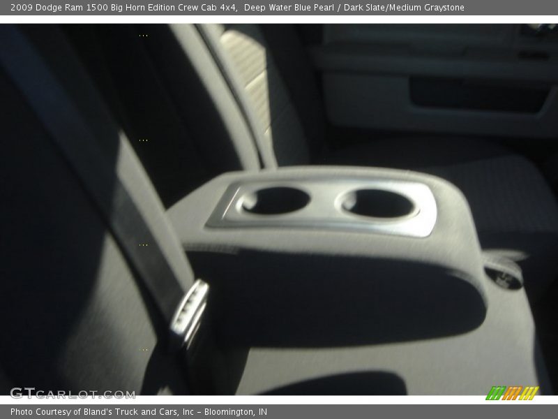 Deep Water Blue Pearl / Dark Slate/Medium Graystone 2009 Dodge Ram 1500 Big Horn Edition Crew Cab 4x4