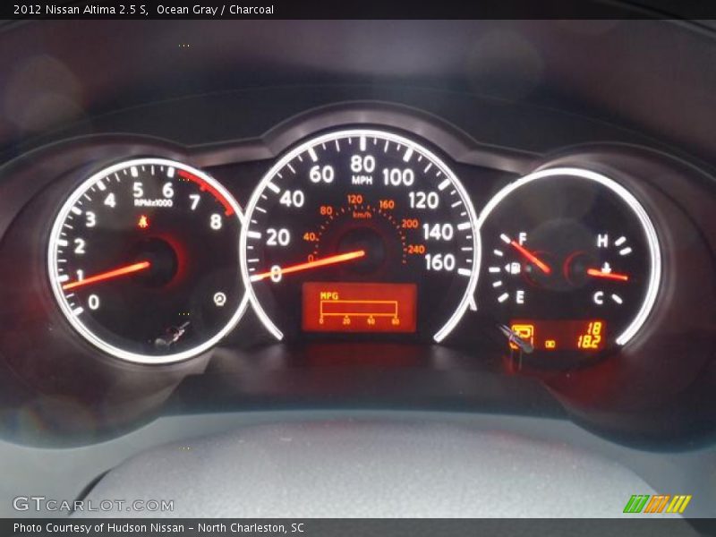 Ocean Gray / Charcoal 2012 Nissan Altima 2.5 S