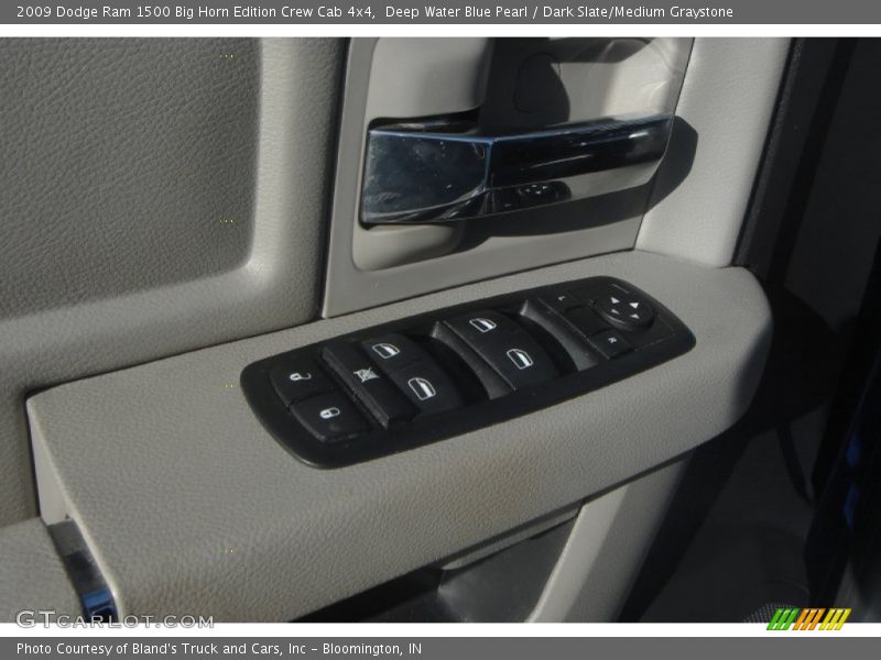 Deep Water Blue Pearl / Dark Slate/Medium Graystone 2009 Dodge Ram 1500 Big Horn Edition Crew Cab 4x4