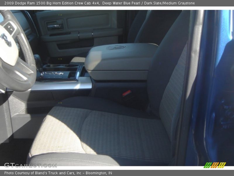 Deep Water Blue Pearl / Dark Slate/Medium Graystone 2009 Dodge Ram 1500 Big Horn Edition Crew Cab 4x4