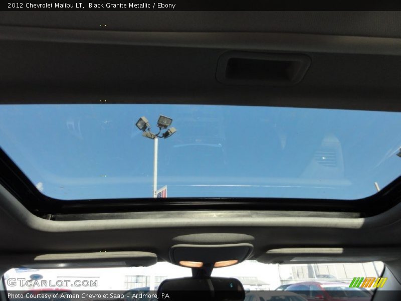 Black Granite Metallic / Ebony 2012 Chevrolet Malibu LT