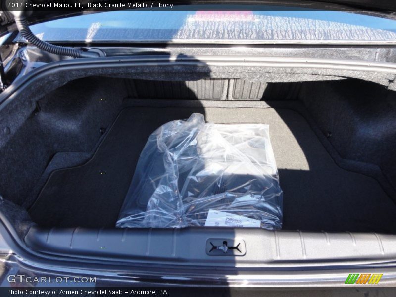 Black Granite Metallic / Ebony 2012 Chevrolet Malibu LT
