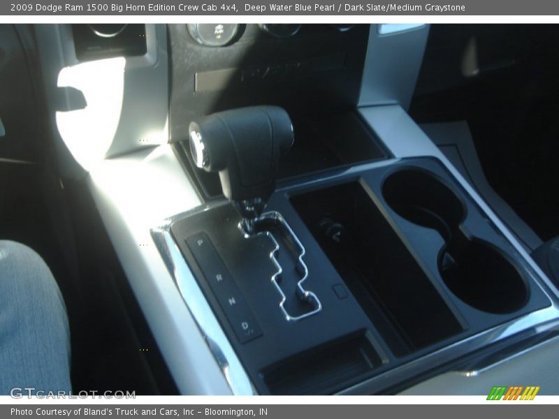 Deep Water Blue Pearl / Dark Slate/Medium Graystone 2009 Dodge Ram 1500 Big Horn Edition Crew Cab 4x4