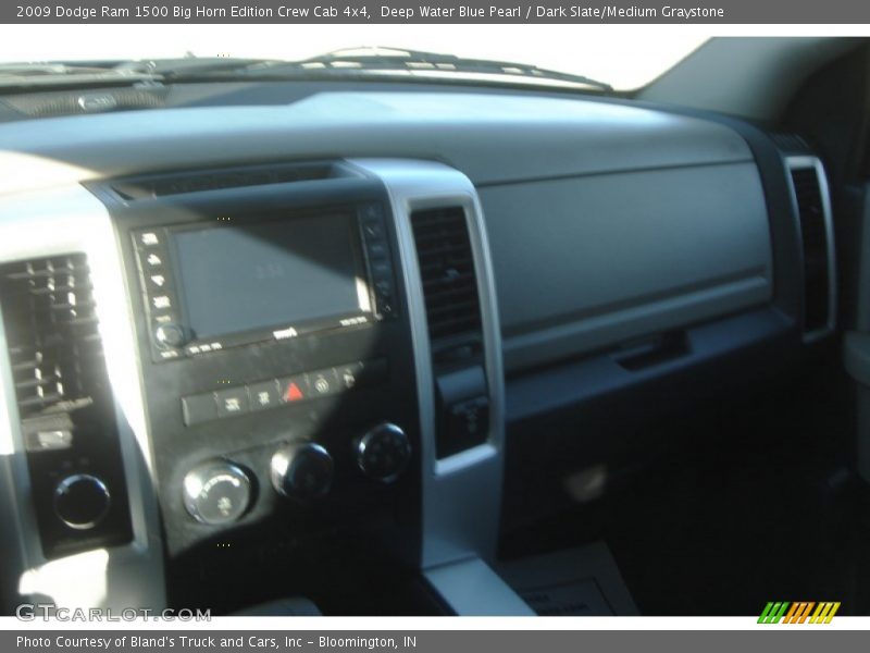 Deep Water Blue Pearl / Dark Slate/Medium Graystone 2009 Dodge Ram 1500 Big Horn Edition Crew Cab 4x4