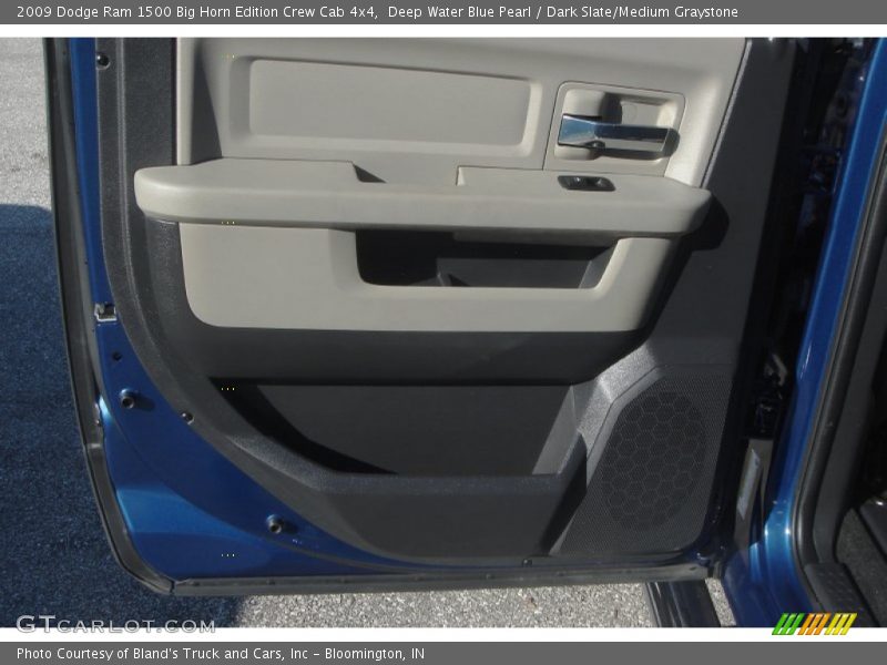 Deep Water Blue Pearl / Dark Slate/Medium Graystone 2009 Dodge Ram 1500 Big Horn Edition Crew Cab 4x4