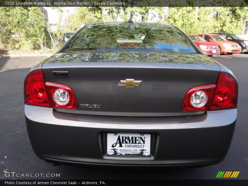 Mocha Steel Metallic / Cocoa/Cashmere 2012 Chevrolet Malibu LS