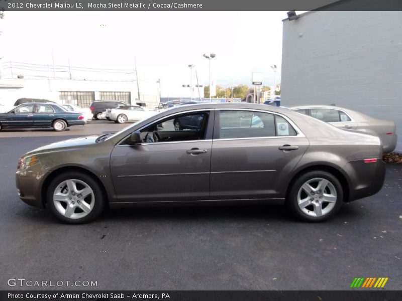 Mocha Steel Metallic / Cocoa/Cashmere 2012 Chevrolet Malibu LS