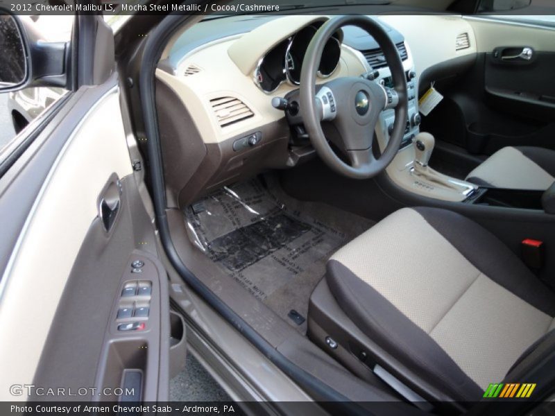 Mocha Steel Metallic / Cocoa/Cashmere 2012 Chevrolet Malibu LS