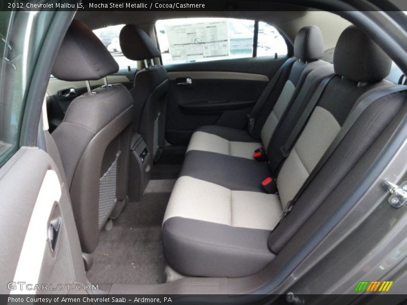 Mocha Steel Metallic / Cocoa/Cashmere 2012 Chevrolet Malibu LS