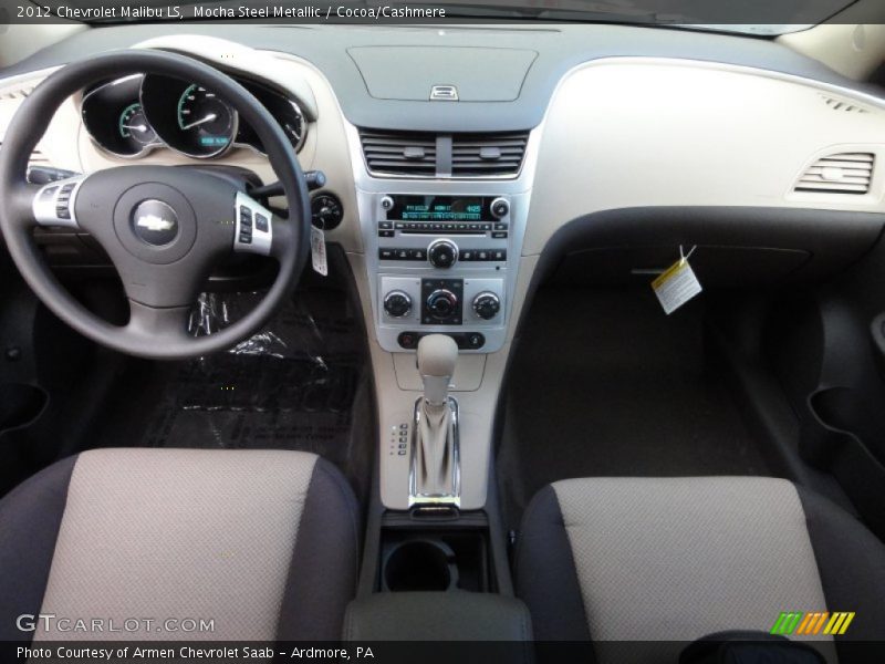 Mocha Steel Metallic / Cocoa/Cashmere 2012 Chevrolet Malibu LS