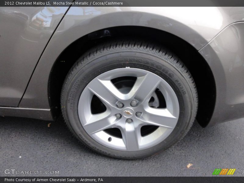 Mocha Steel Metallic / Cocoa/Cashmere 2012 Chevrolet Malibu LS