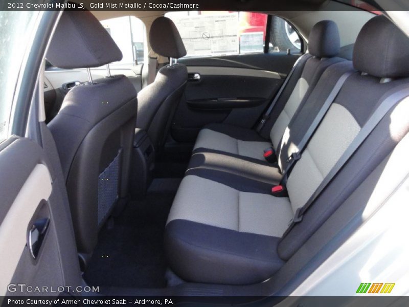 Gold Mist Metallic / Cocoa/Cashmere 2012 Chevrolet Malibu LS