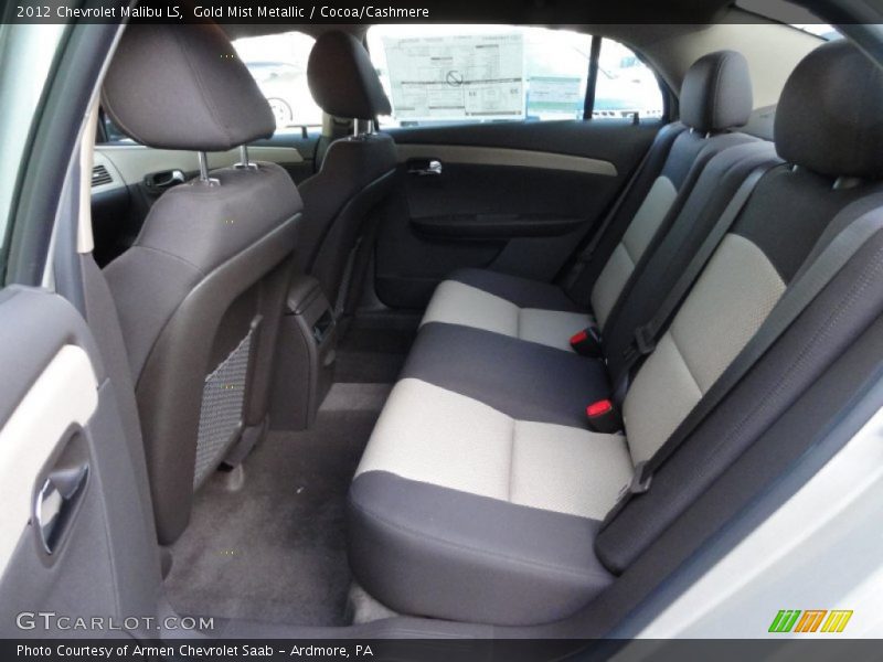 Gold Mist Metallic / Cocoa/Cashmere 2012 Chevrolet Malibu LS