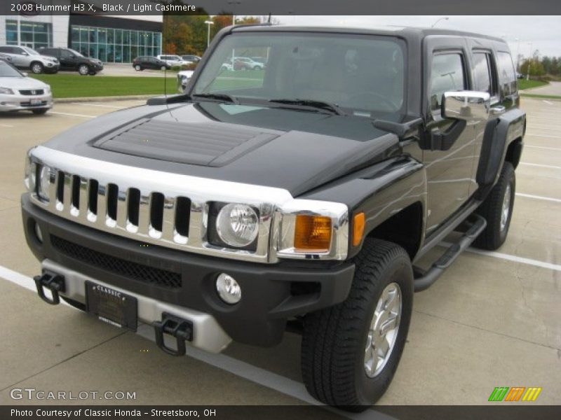 Black / Light Cashmere 2008 Hummer H3 X