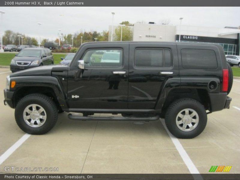 Black / Light Cashmere 2008 Hummer H3 X