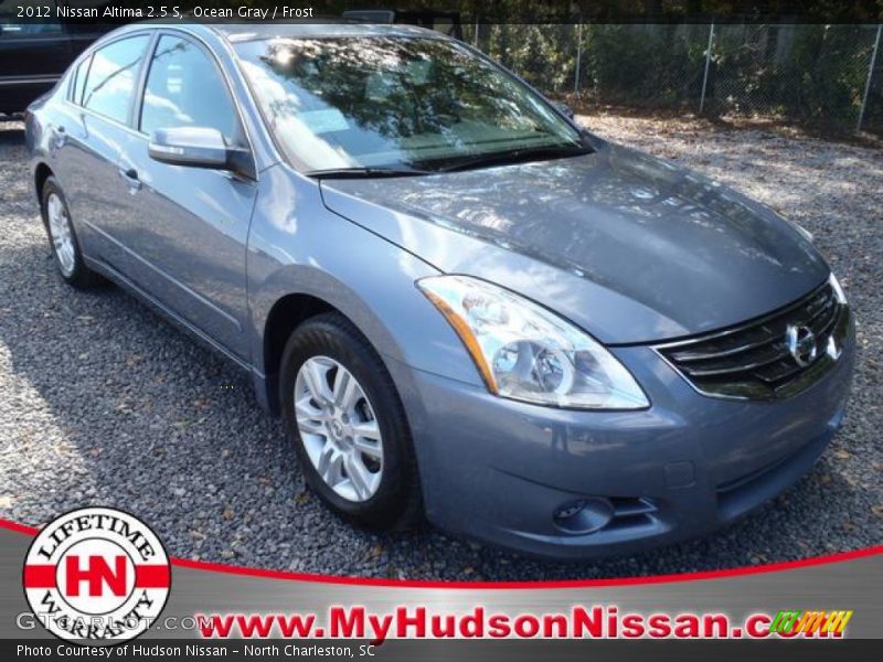 Ocean Gray / Frost 2012 Nissan Altima 2.5 S