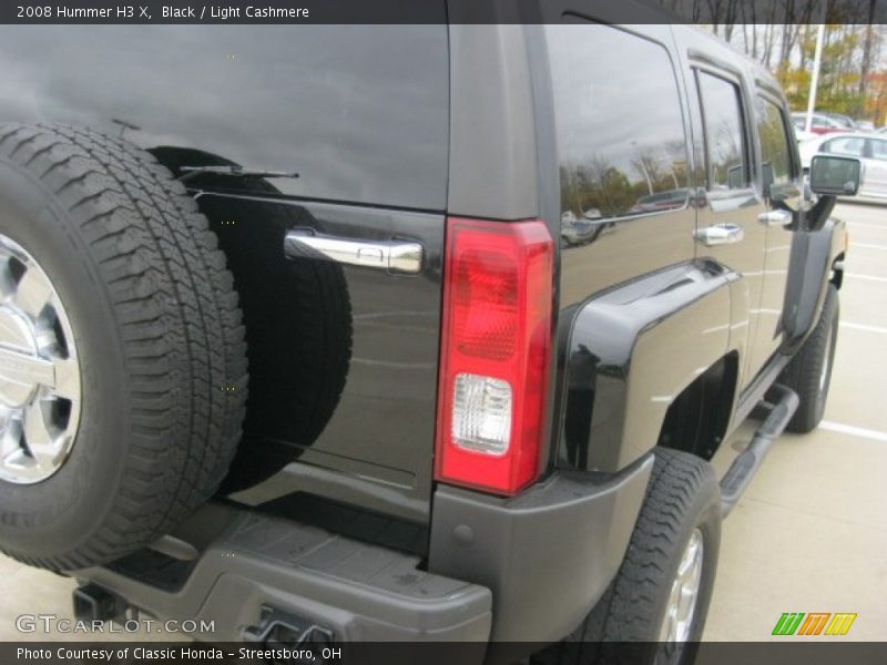 Black / Light Cashmere 2008 Hummer H3 X