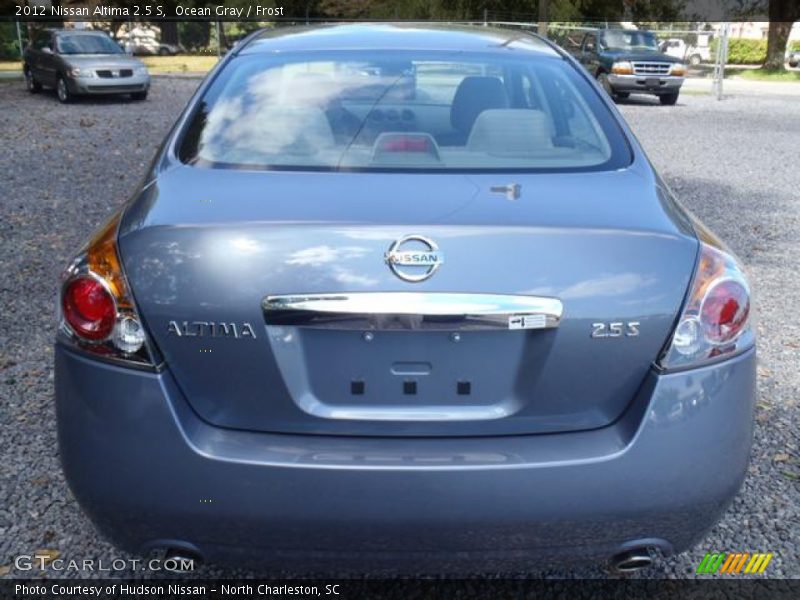 Ocean Gray / Frost 2012 Nissan Altima 2.5 S