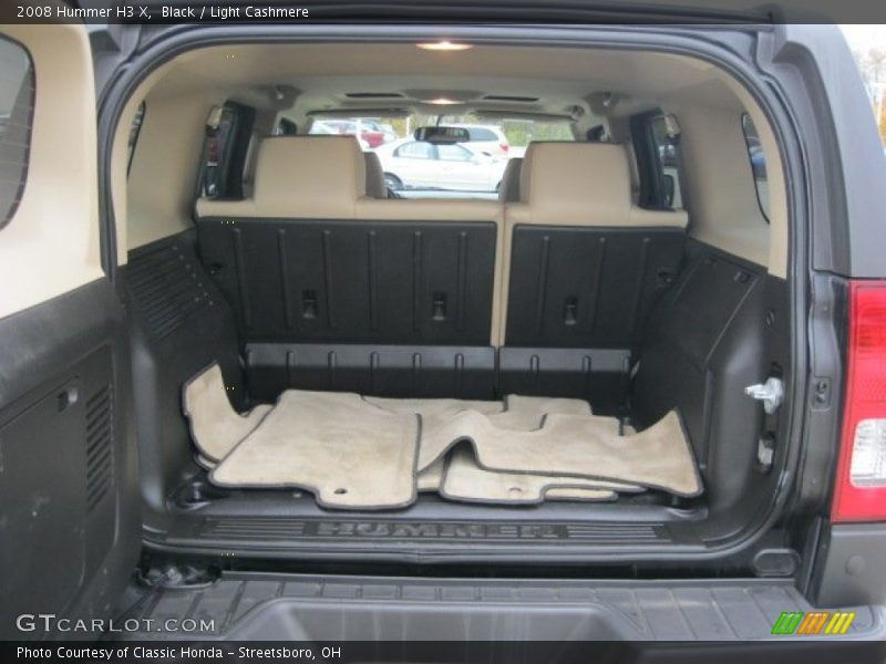 Black / Light Cashmere 2008 Hummer H3 X