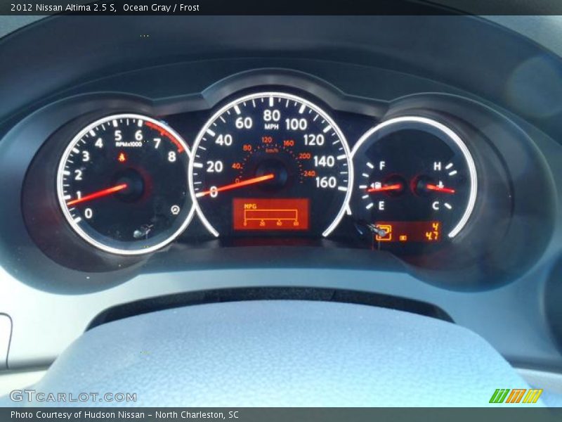 Ocean Gray / Frost 2012 Nissan Altima 2.5 S