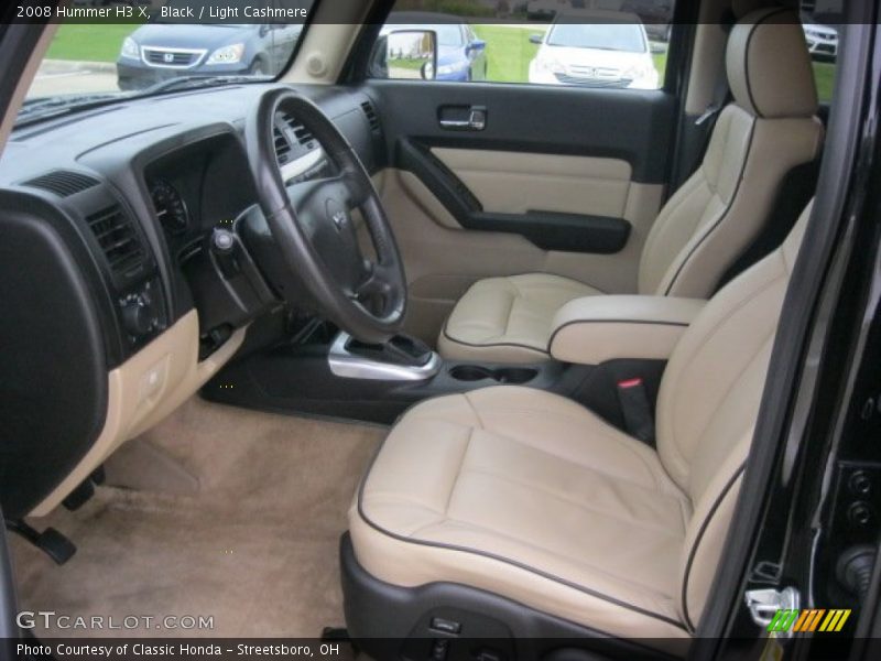 Black / Light Cashmere 2008 Hummer H3 X
