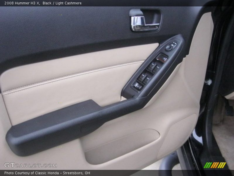Black / Light Cashmere 2008 Hummer H3 X