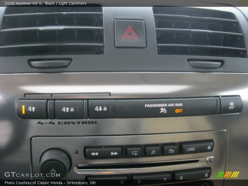 Black / Light Cashmere 2008 Hummer H3 X