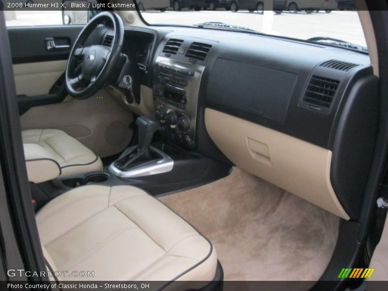 Black / Light Cashmere 2008 Hummer H3 X