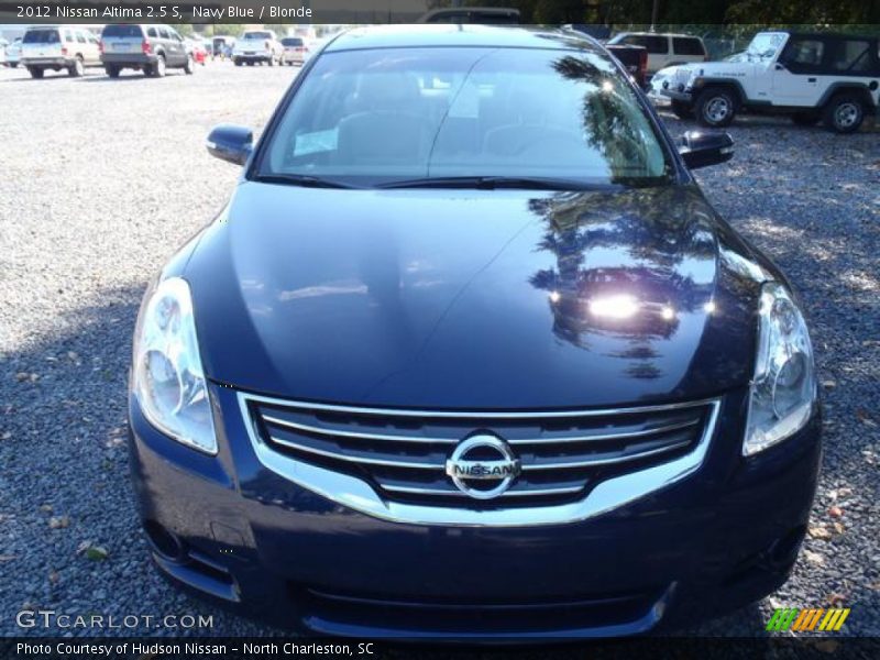 Navy Blue / Blonde 2012 Nissan Altima 2.5 S